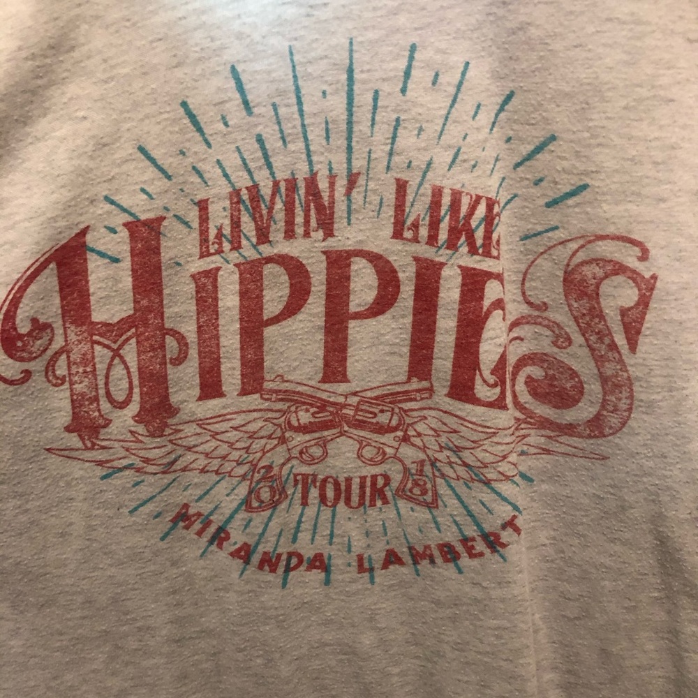 Miranda Lambert concert baseball tee